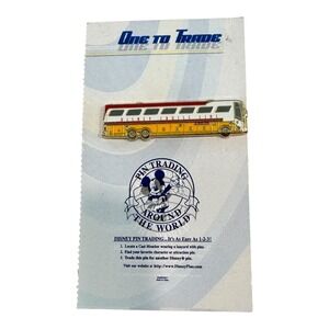 DCL‎ Disney Cruise Line Yellow Bus Magical Express Pin Trading Collectible
